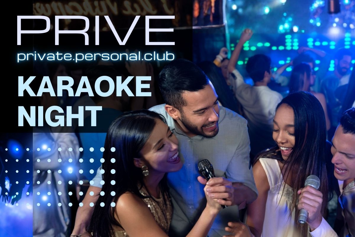 Private karaoke night at PRIVE Allegra
