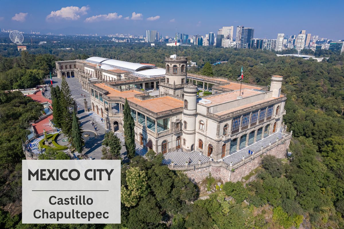 Castillo de Chapultepec en Ciudad de México, visita de día para invitados