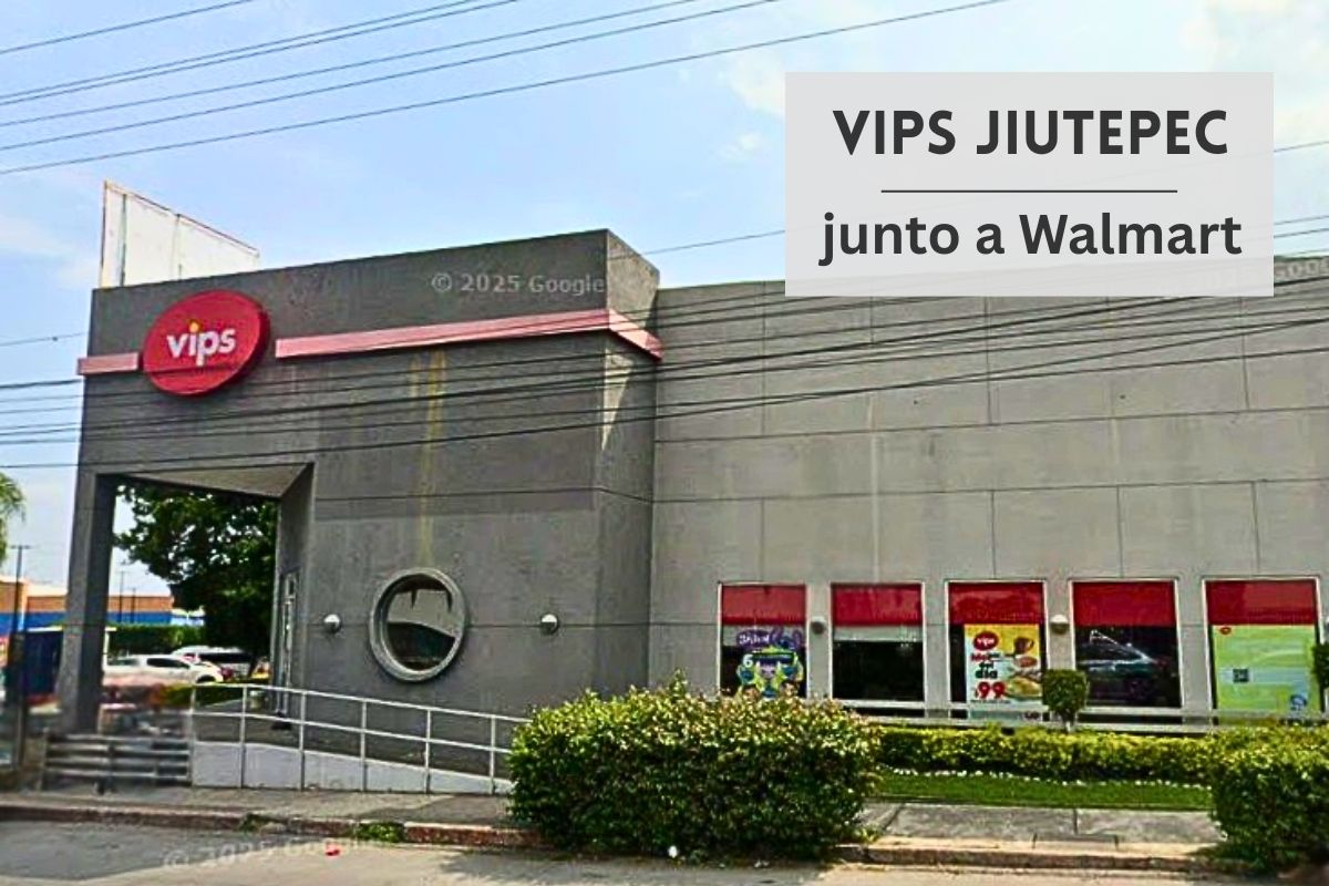 Restaurante Vips en Jiutepec cerca de Allegra Homes