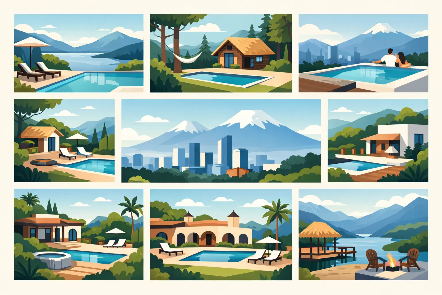 8 villas cerca de CDMX para fin de semana