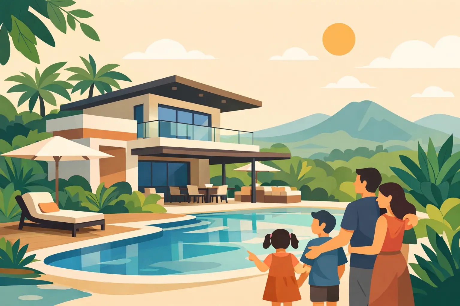 Casa para reunión familiar en Cuernavaca