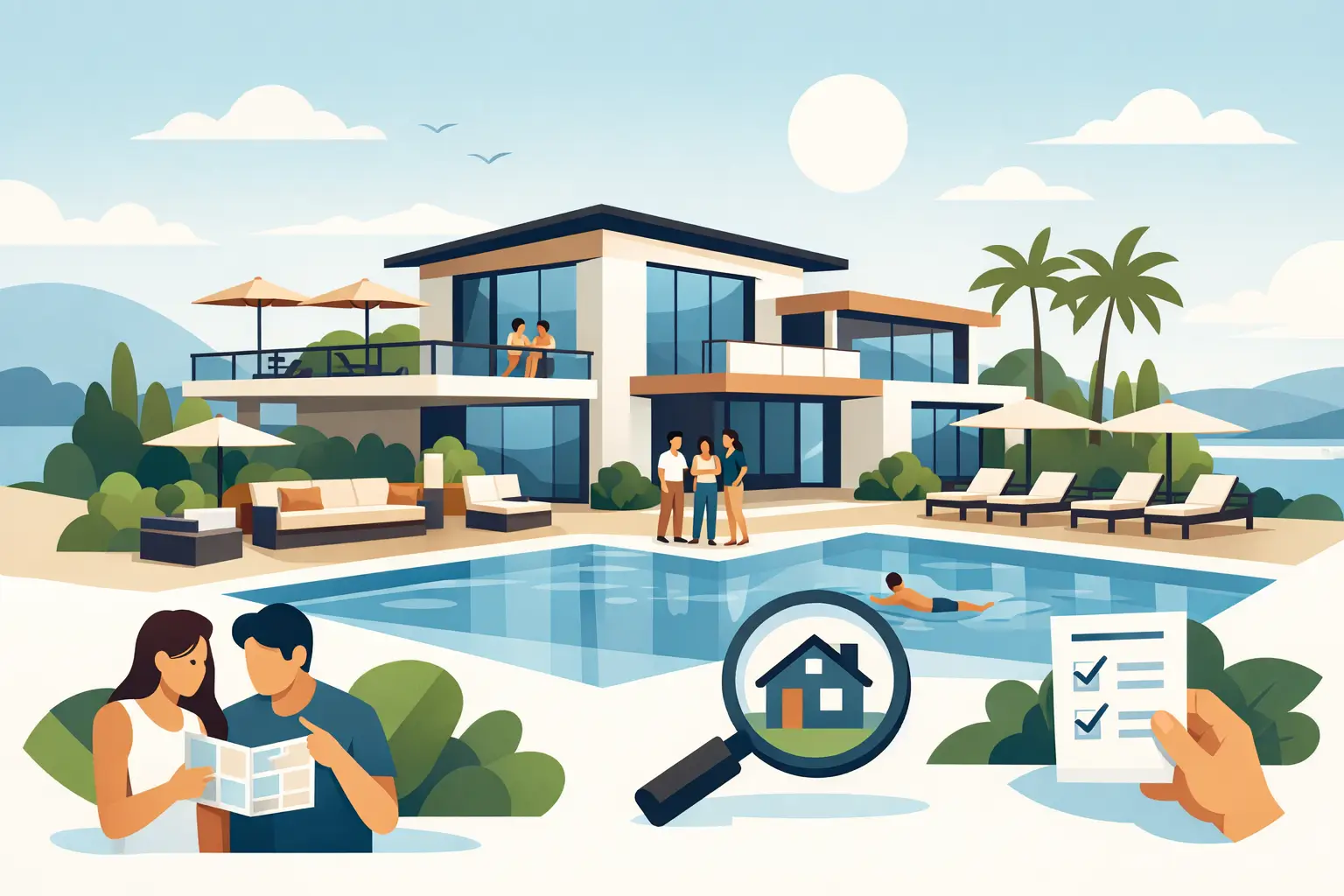 Villa para 18 personas: cómo elegir bien