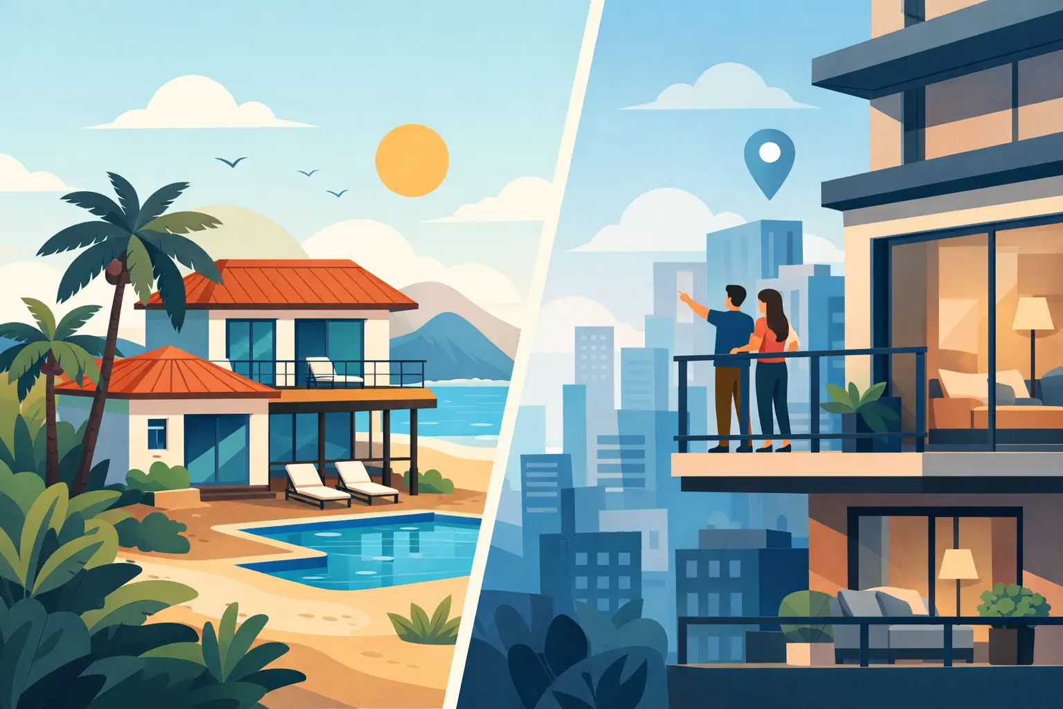 Casa vacacional o Airbnb: qué te conviene