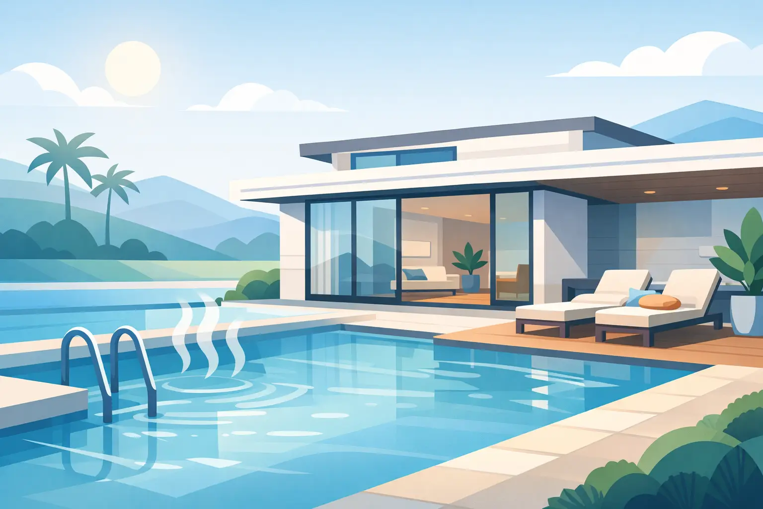 Mejores casas con alberca climatizada