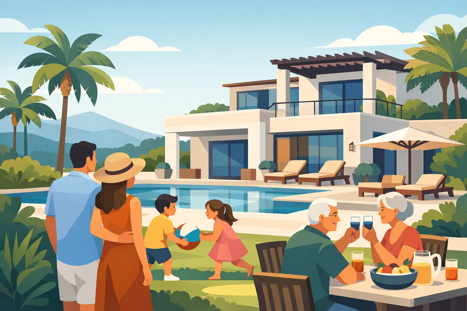 Mejores villas para reunión familiar