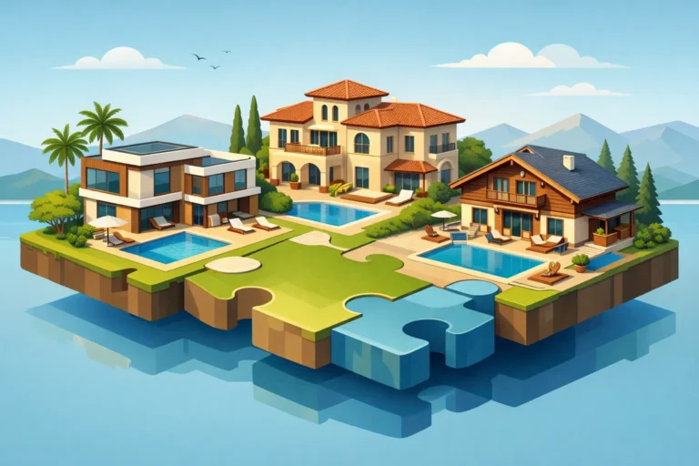 ¿Se puede combinar varias villas?