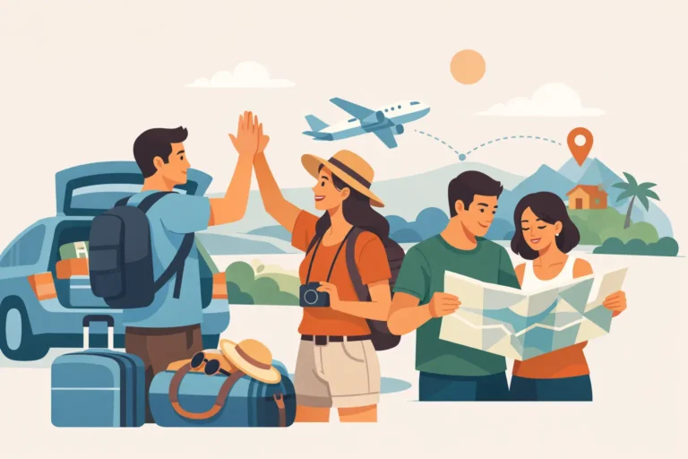 Cómo organizar escapada con amigos sin drama
