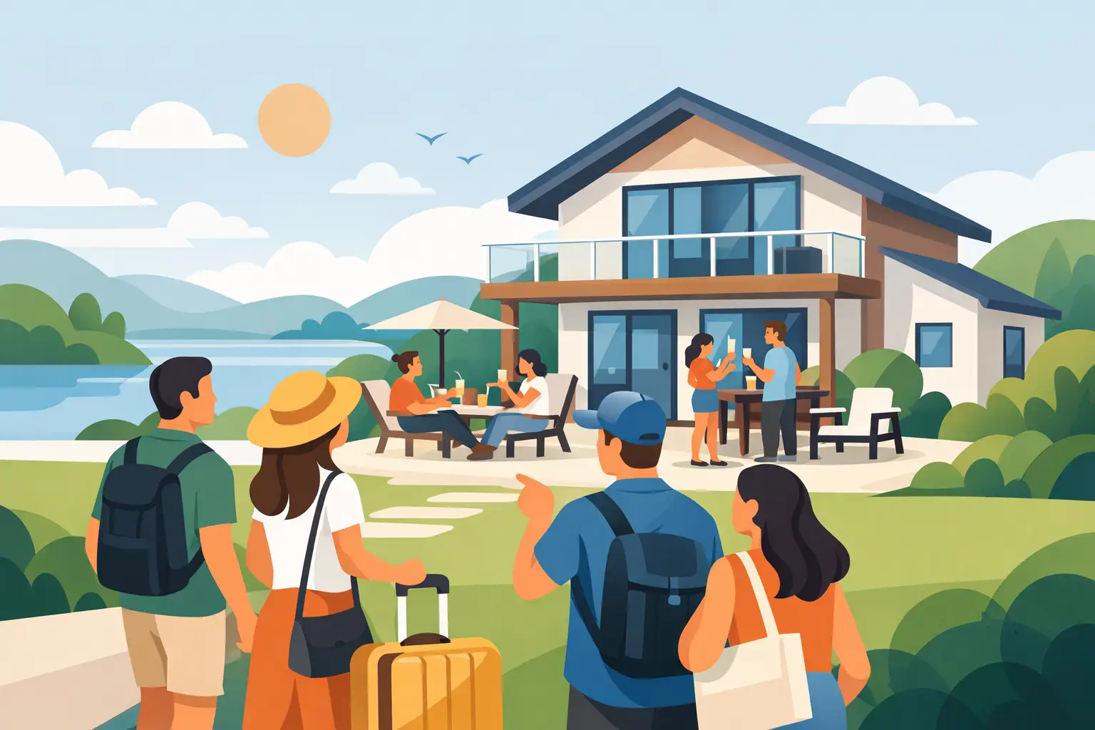 Beneficios de rentar casa completa en grupo