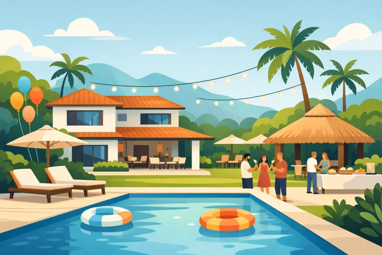 Casas vacacionales Jiutepec para grupos y eventos