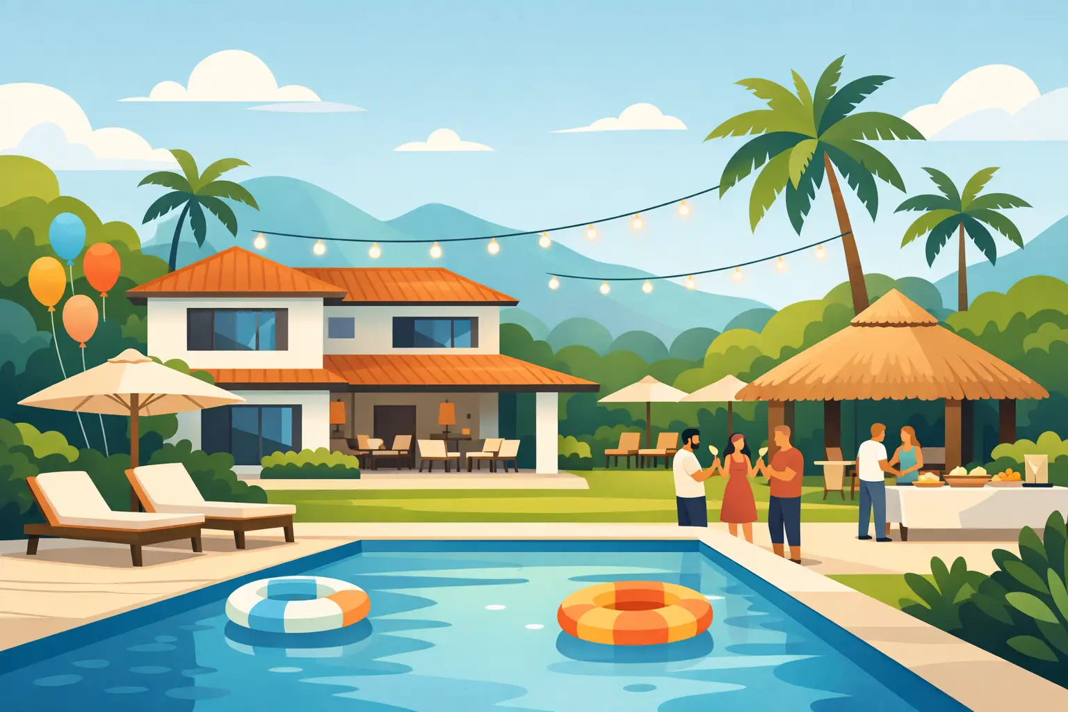Casas vacacionales Jiutepec para grupos y eventos
