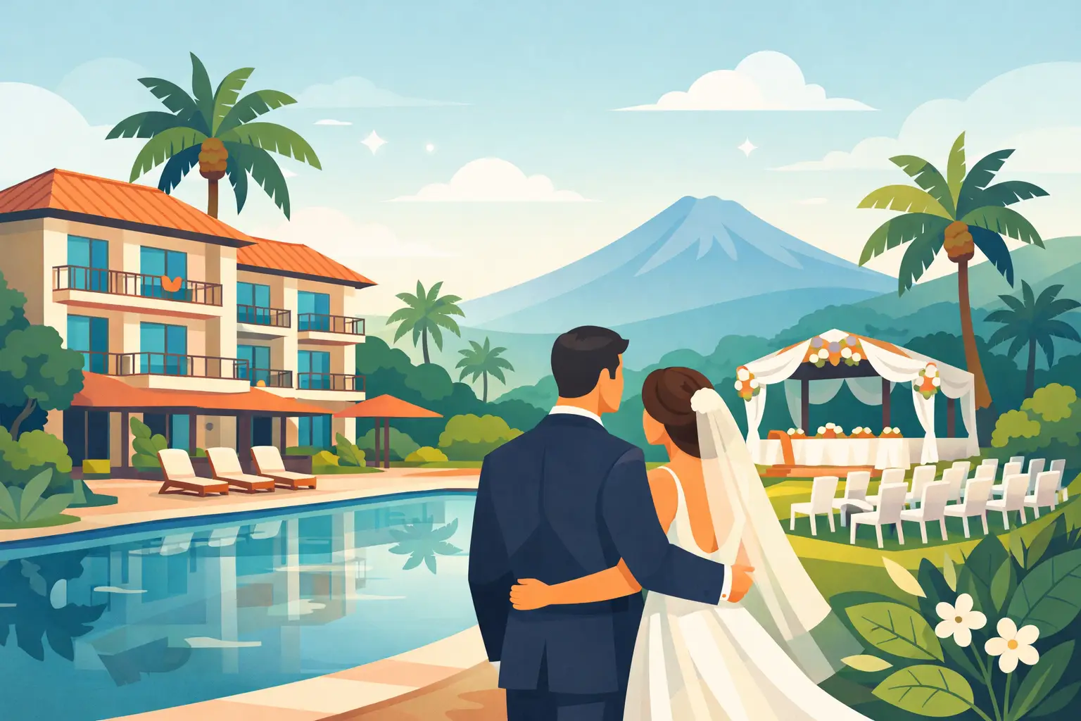 Hospedaje para bodas Jiutepec sin complicaciones