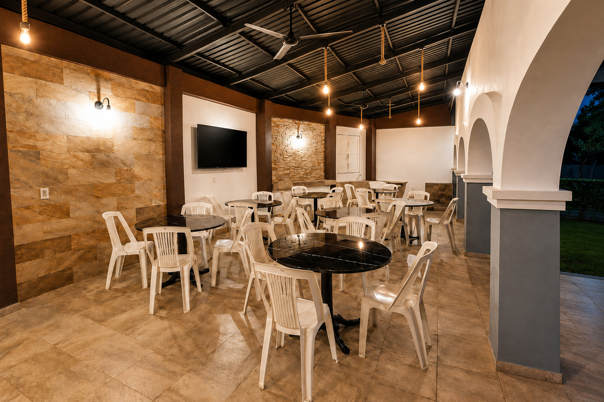 Área para eventos petit en Pedregal 20, Cuernavaca