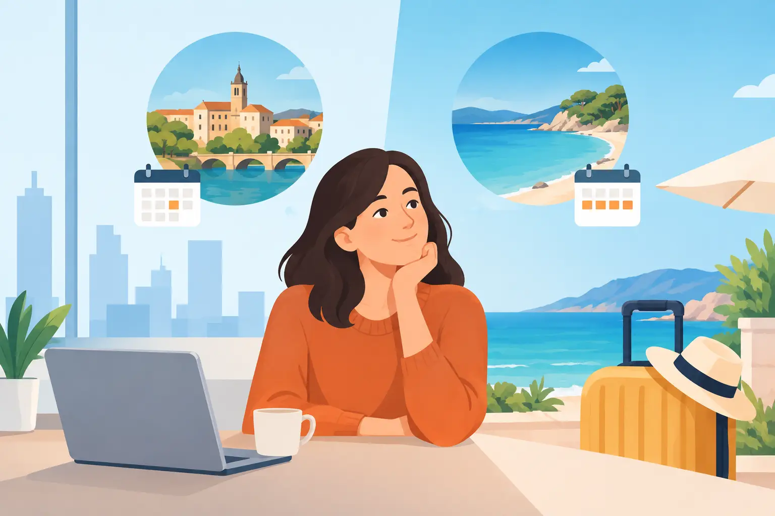 Escapada entre semana o puente: ¿qué conviene?