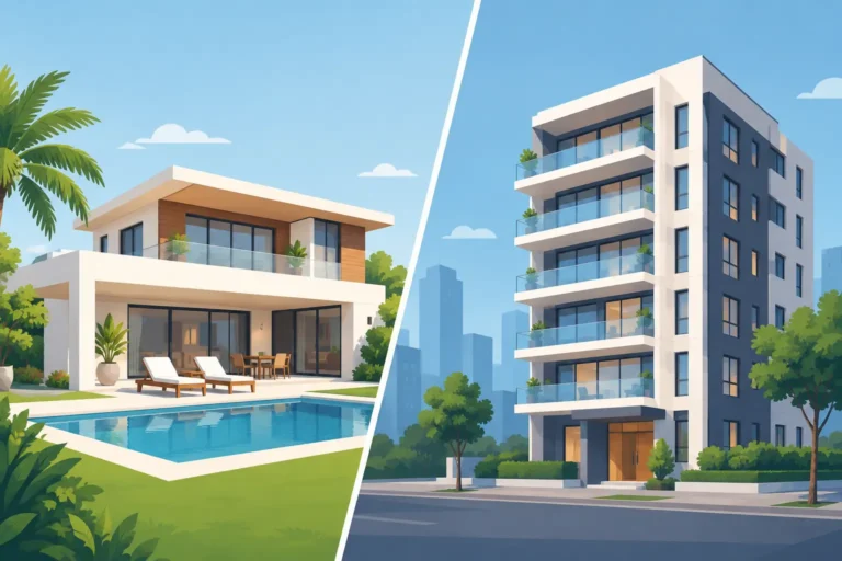 Villa versus departamento: ¿cuál te conviene?